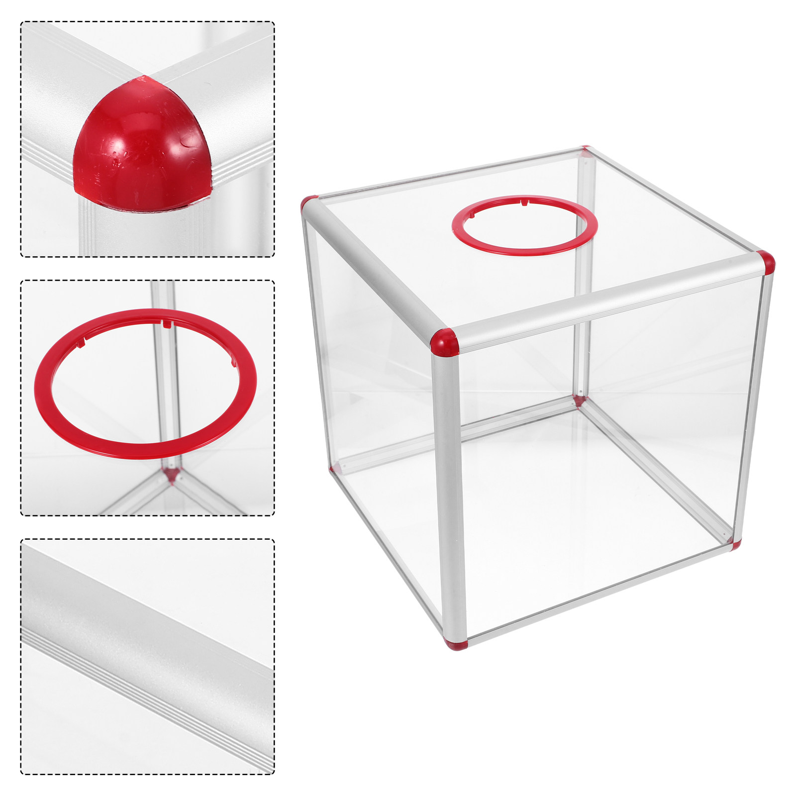 Event Party Box - Large Clear Acrylic Raffle Box for