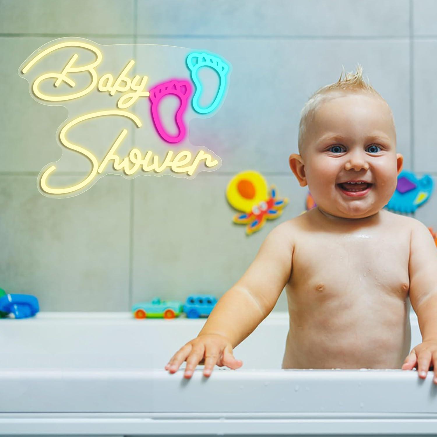 Baby Shower Neon Sign Oh Baby  - Neon Sign Party 评论和价格